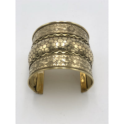 Small Brass Cuff / Bangle - Trufacebygrace