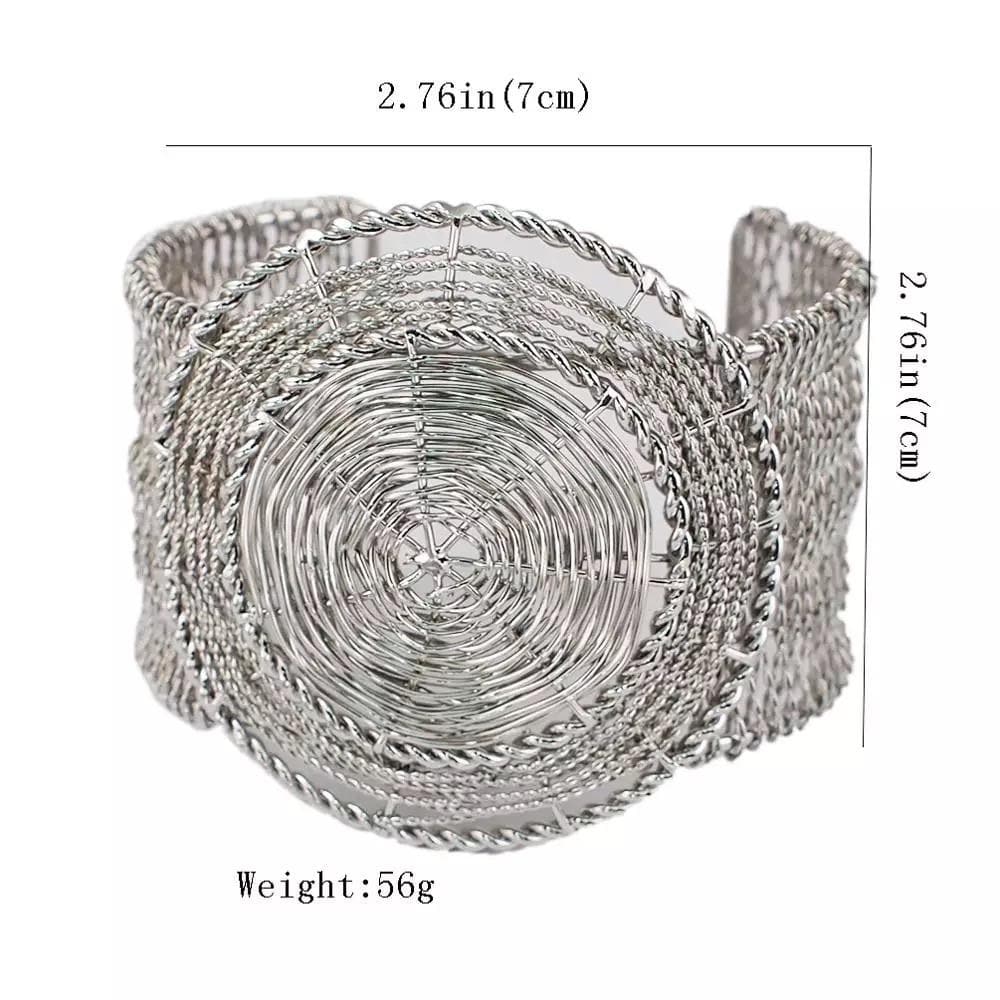 Fashion Gold Plated Cuff Bracelets/Bangles - Trufacebygrace
