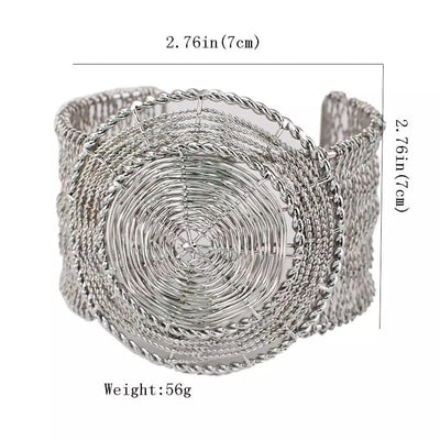 Fashion Gold Plated Cuff Bracelets/Bangles - Trufacebygrace
