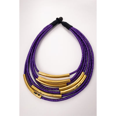 Sulewe with Gold caps Necklace - Trufacebygrace