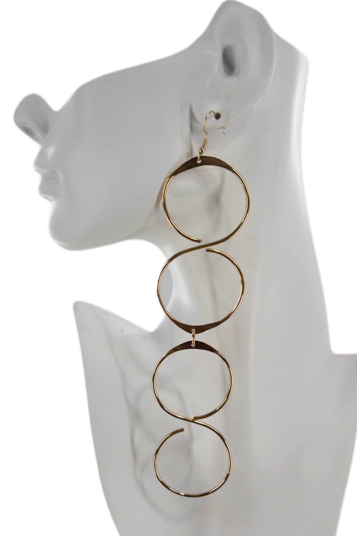 Nkorowa Brass Earrings