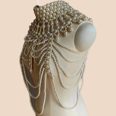 Lady Florence statement Pearl Necklace