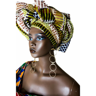 Nkorowa Brass Earrings - Trufacebygrace