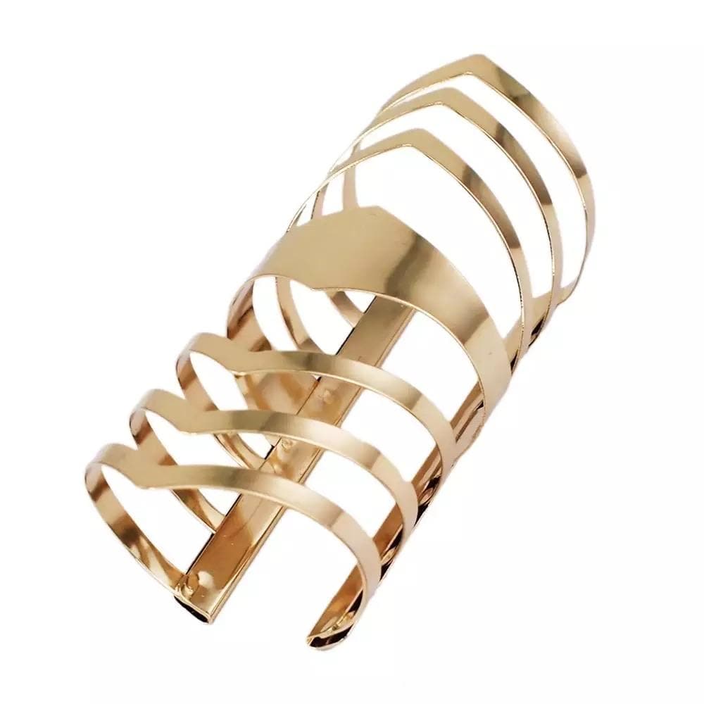 Fashion Gold Plated Cuff Bracelets/Bangles - Trufacebygrace