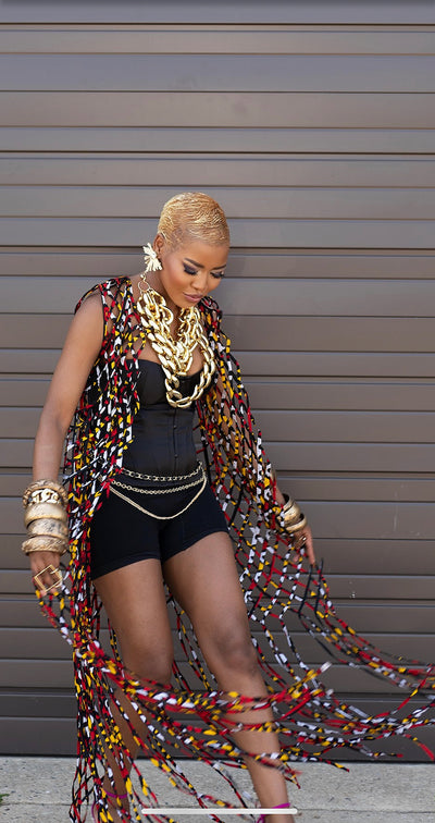 Resort ntoma laced dress coverup