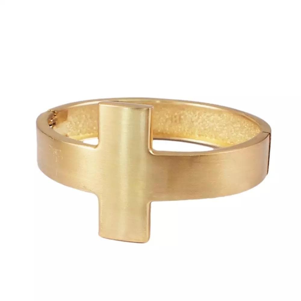 Fashion Gold Plated Cuff Bracelets/Bangles - Trufacebygrace