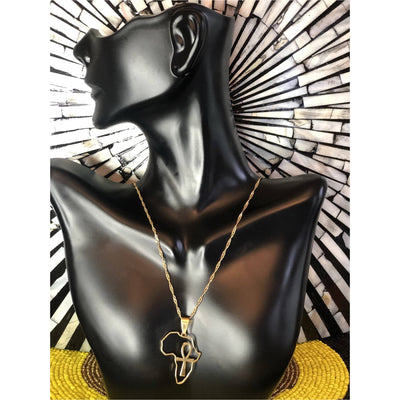 Queen Nefertiti Head Pendant Necklaces - Trufacebygrace