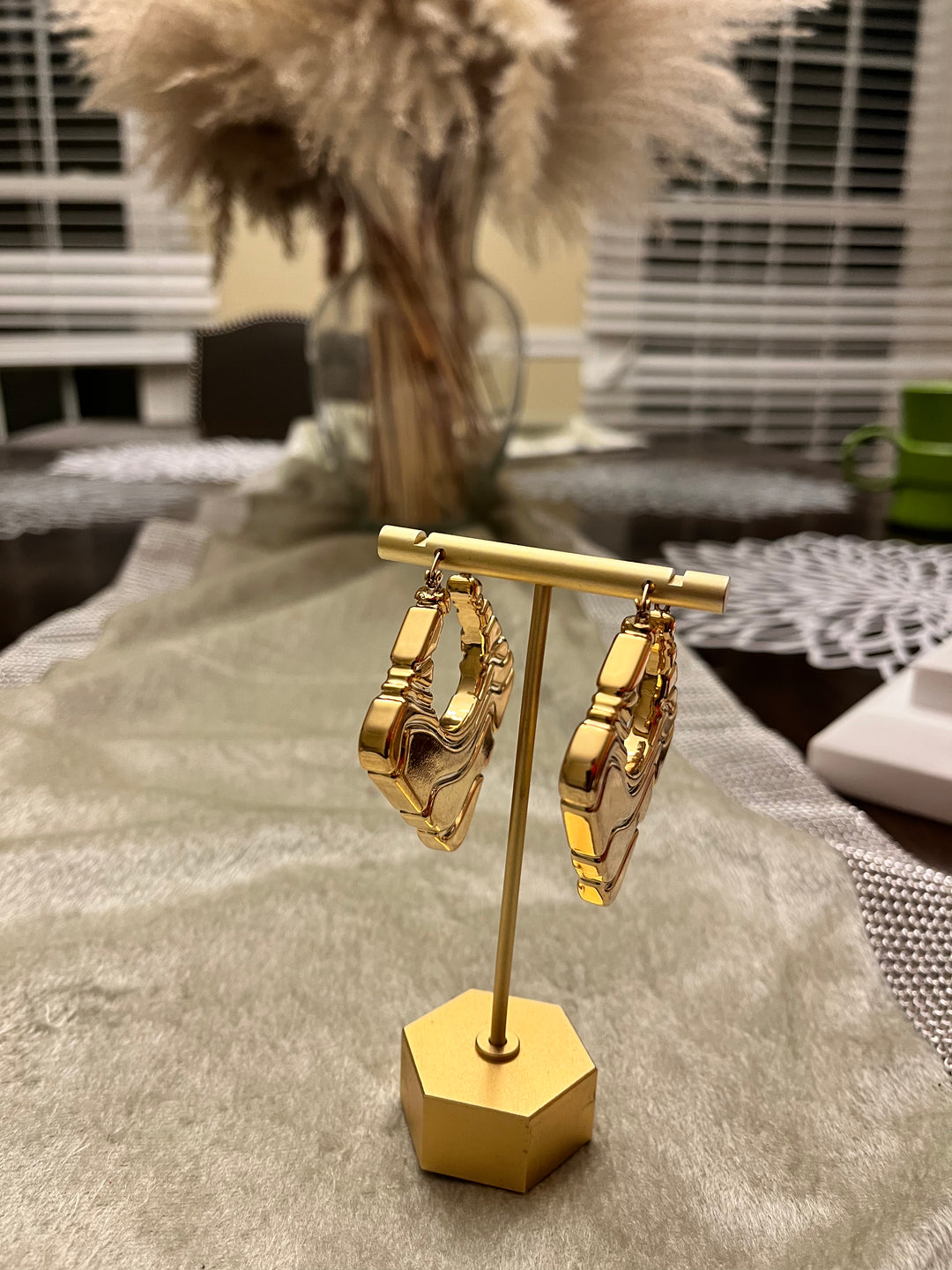 Chunky Hoop Earrings