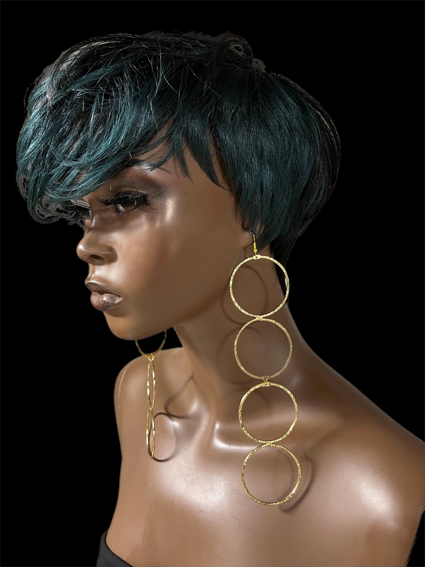 Nkorowa Brass Earrings