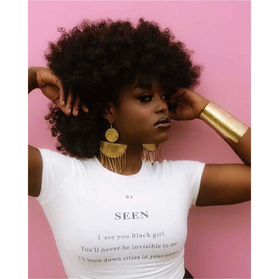 Goddess Alala Statement Earrings - Trufacebygrace