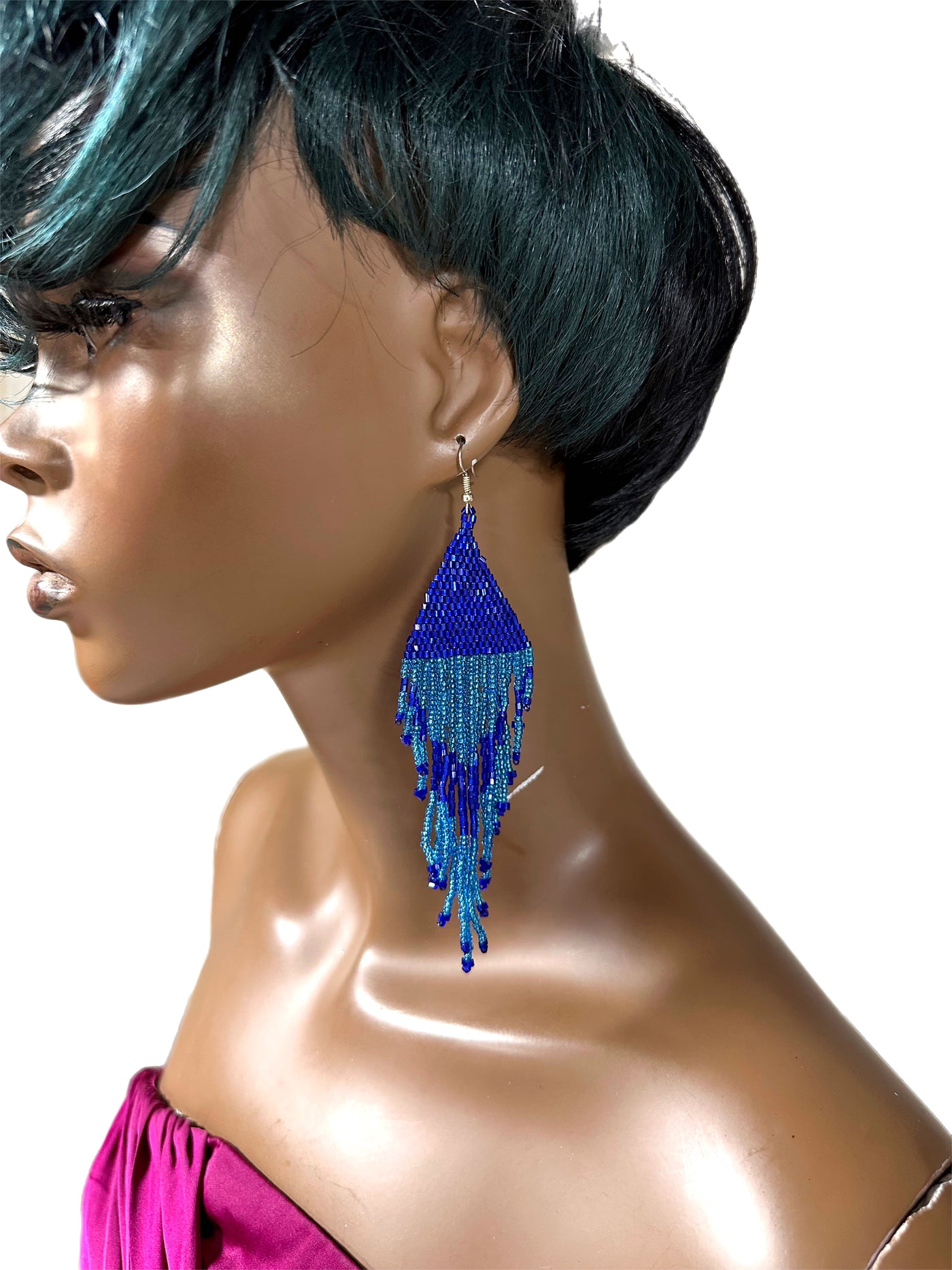Sparkly Tassel Beaded earring