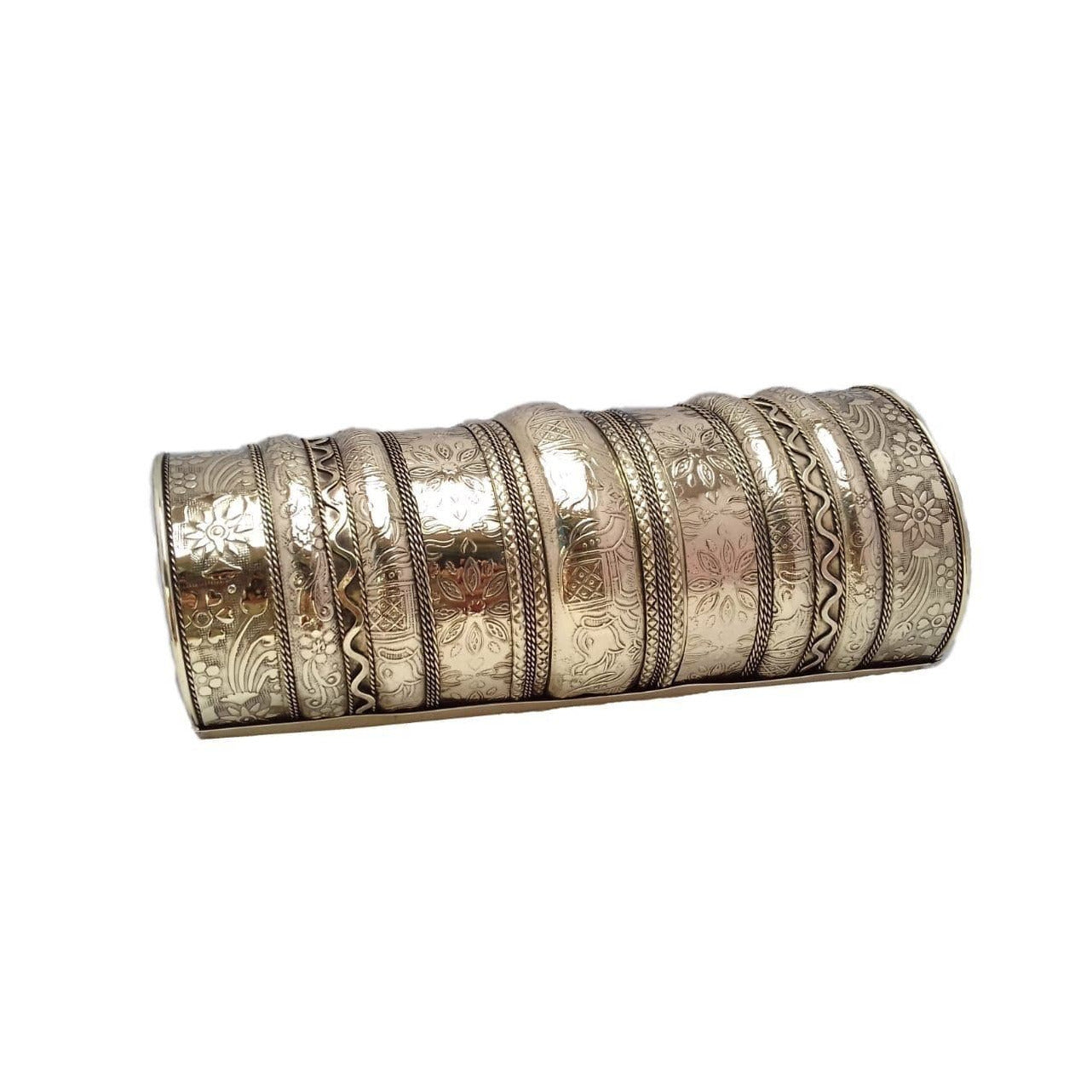 Brass Bangle / Cuff 7 inches - Trufacebygrace