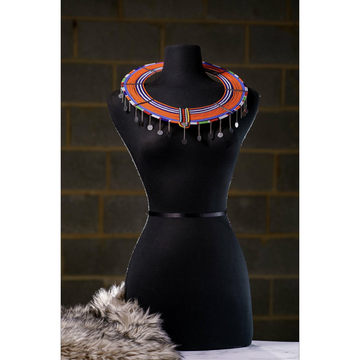 Sample: Masaai Beaded Neck Ring Necklace
