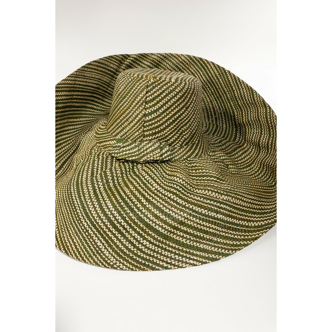 Meena design/Stripes Beach Hat - Trufacebygrace