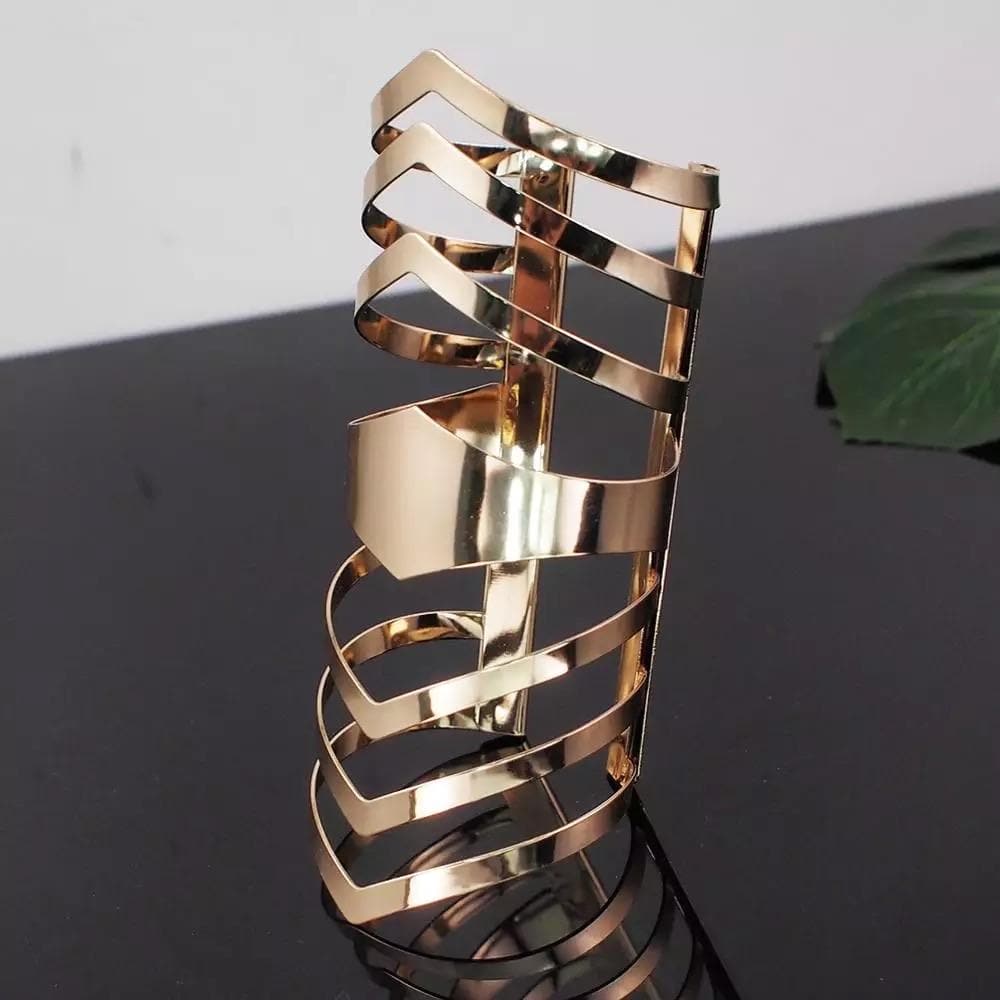 Fashion Gold Plated Cuff Bracelets/Bangles - Trufacebygrace