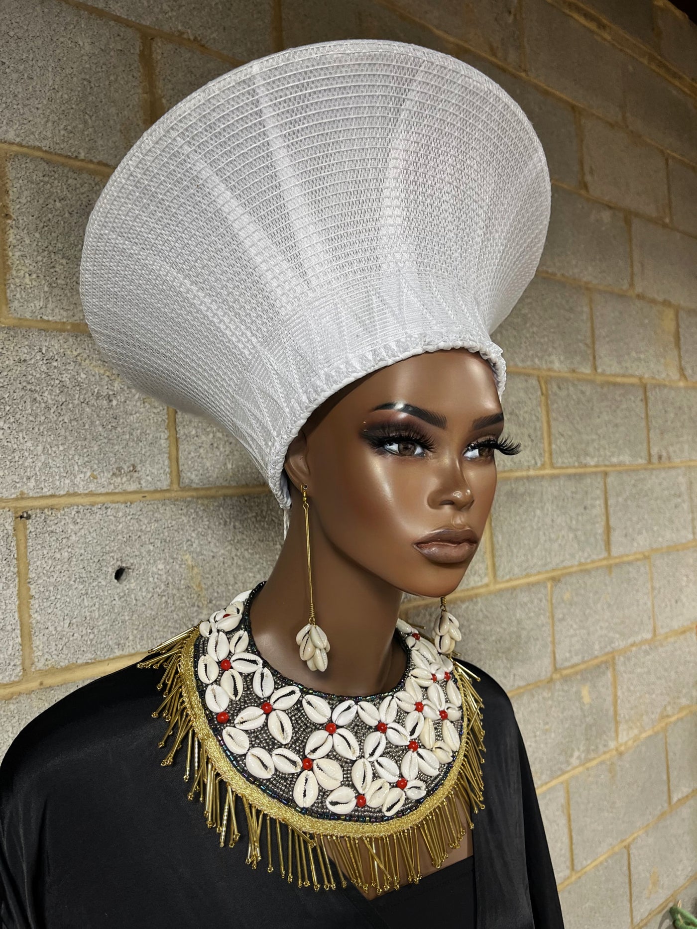 Zulu hat - white