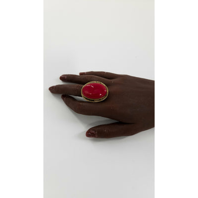 Adjustable Nomad Vintage Stone Rings