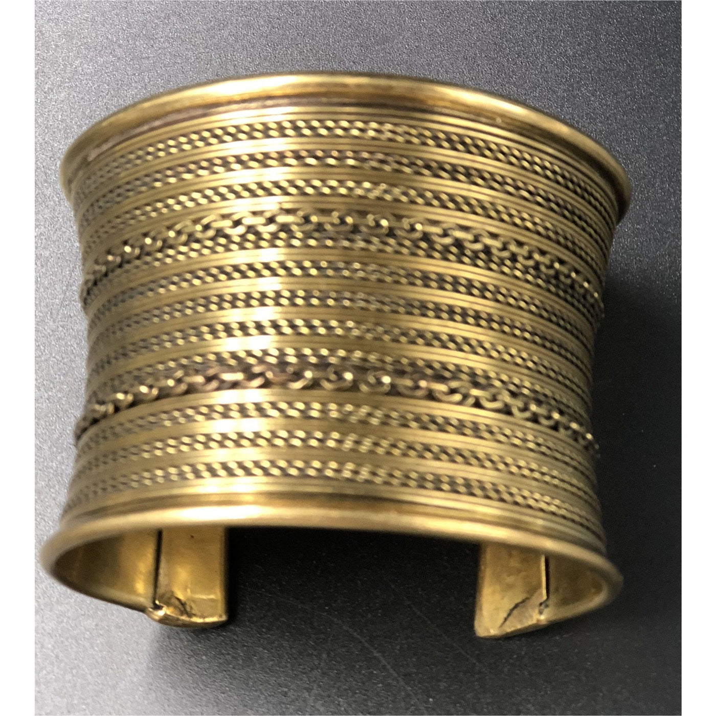 Small Brass Cuff / Bangle - Trufacebygrace